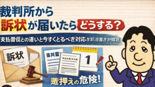 裁判所から訴状が届いたらどうする？支払督促との違いと今すぐ取るべき対応を司法書士が解説