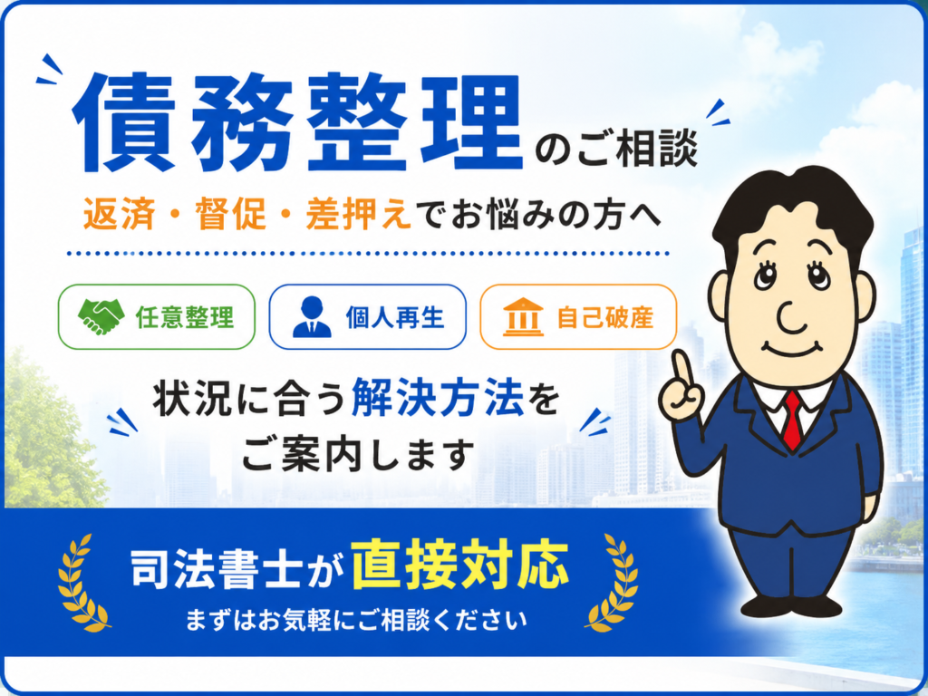 債務整理の無料相談|横濱つきあかり法務事務所