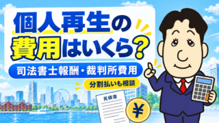 個人再生の費用はいくら？司法書士報酬・裁判所費用・分割払いの考え方を解説
