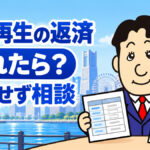 個人再生の返済が遅れた場合の再生計画取消しと対処法を司法書士が解説する横濱つきあかり法務事務所のブログ記事アイキャッチ画像
