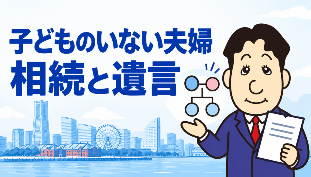 子どものいない夫婦の相続と配偶者を守る遺言書について司法書士が解説する横濱つきあかり法務事務所の記事画像