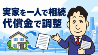 実家を一人が相続して他の相続人へお金を払うには？代償分割・相続登記・税金の注意点を司法書士が解説