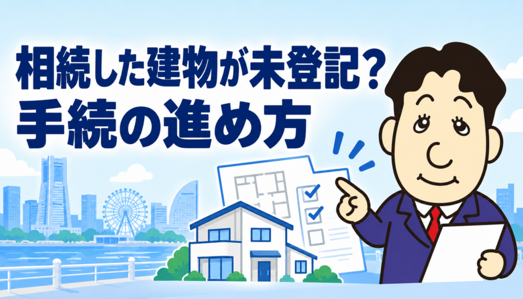 相続した未登記建物の表題登記と所有権保存登記について司法書士が解説する横濱つきあかり法務事務所の記事画像