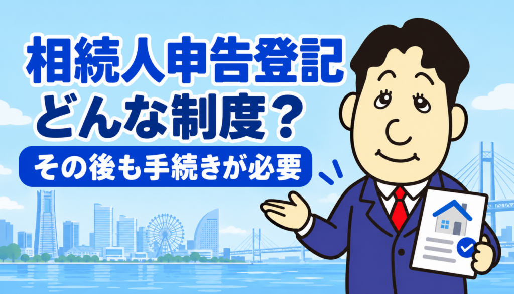相続人申告登記と通常の相続登記の違いを司法書士が解説する横濱つきあかり法務事務所の記事画像
