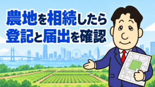 農地を相続したら何をする？相続登記・農業委員会への届出と手放す方法を司法書士が解説